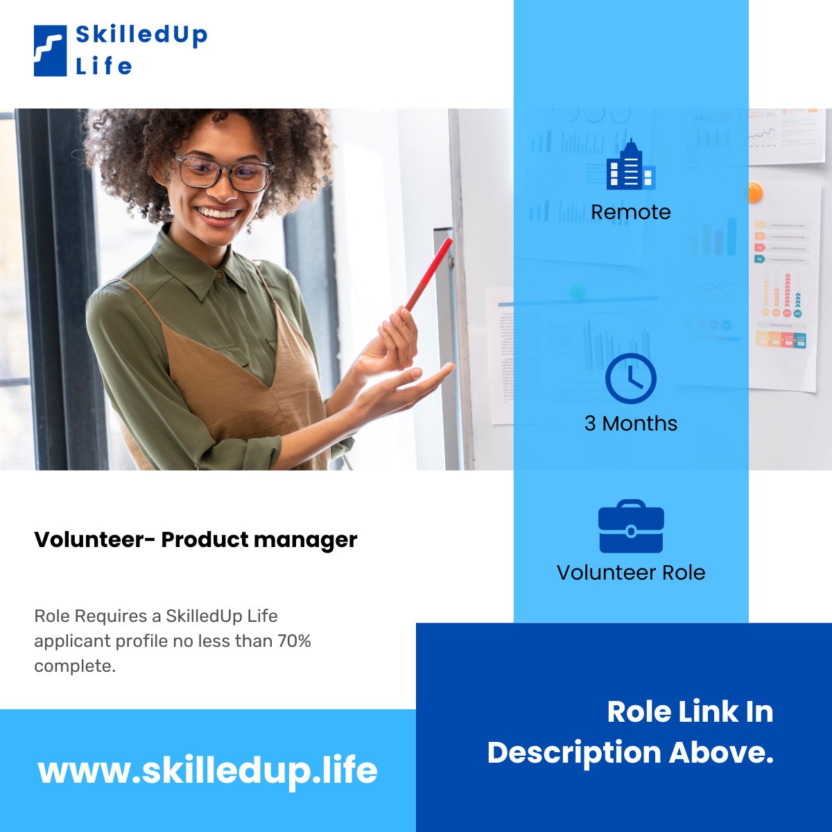 Exciting Product Manager volunteer role! Join DustID to make an impact. Help us create innovative solutions and drive positive change! Apply now skilledup.life/opportunity/ad…

#VolunteerOpportunity
#ProductManagement
#SkilledUpLife