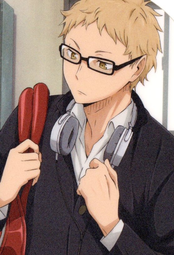 PEOPLE (ME) DIED 

Tsukki in s1-s3 art style hits really different imo!! and look at his red bag!! 😩✋