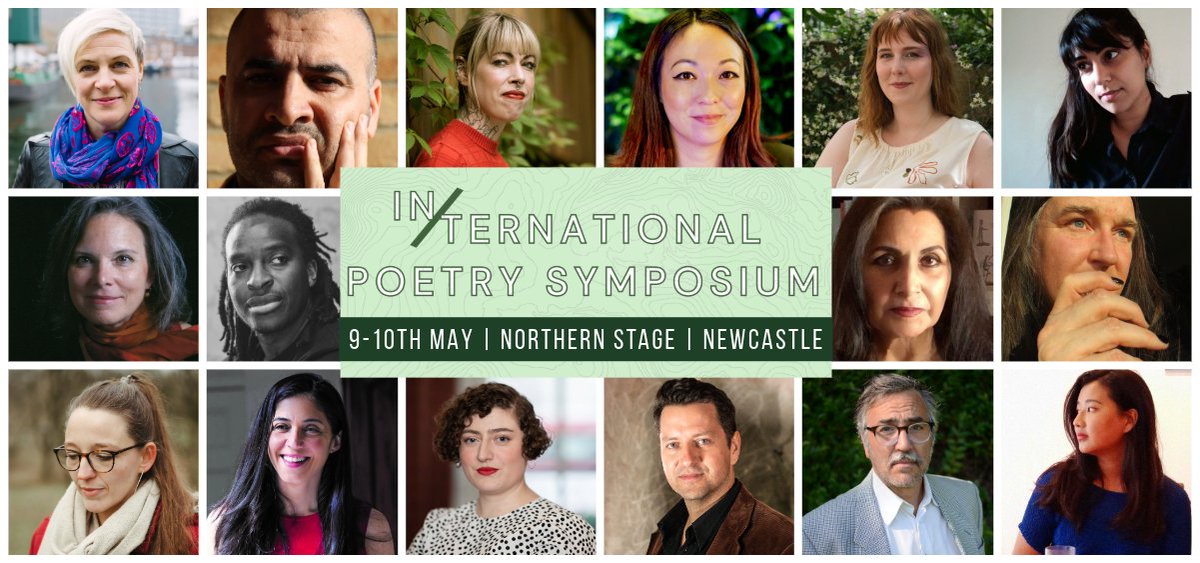 Only TWO days to our #InternationalPoetrySymposium @NorthernStage @NCLA_tweets Newcastle Poetry Festival! Don't miss this momentous gathering of 20 world poets 9-10th May on PLACE featuring @HelenMort @marjorielotfi @KayoChingonyi @shevchenkonight & more > poetrybooks.co.uk/pages/northern…