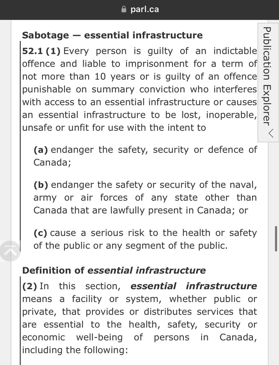 Tucked into new foreign agent legislation suddenly tabled unexpectedly by the Liberals in Bill C-70 are updated provisions to soften up section 52 (1) of the Criminal Code, making sabotage an indictable offence only if there is “intent to endanger.” Pay attention. Very closely.