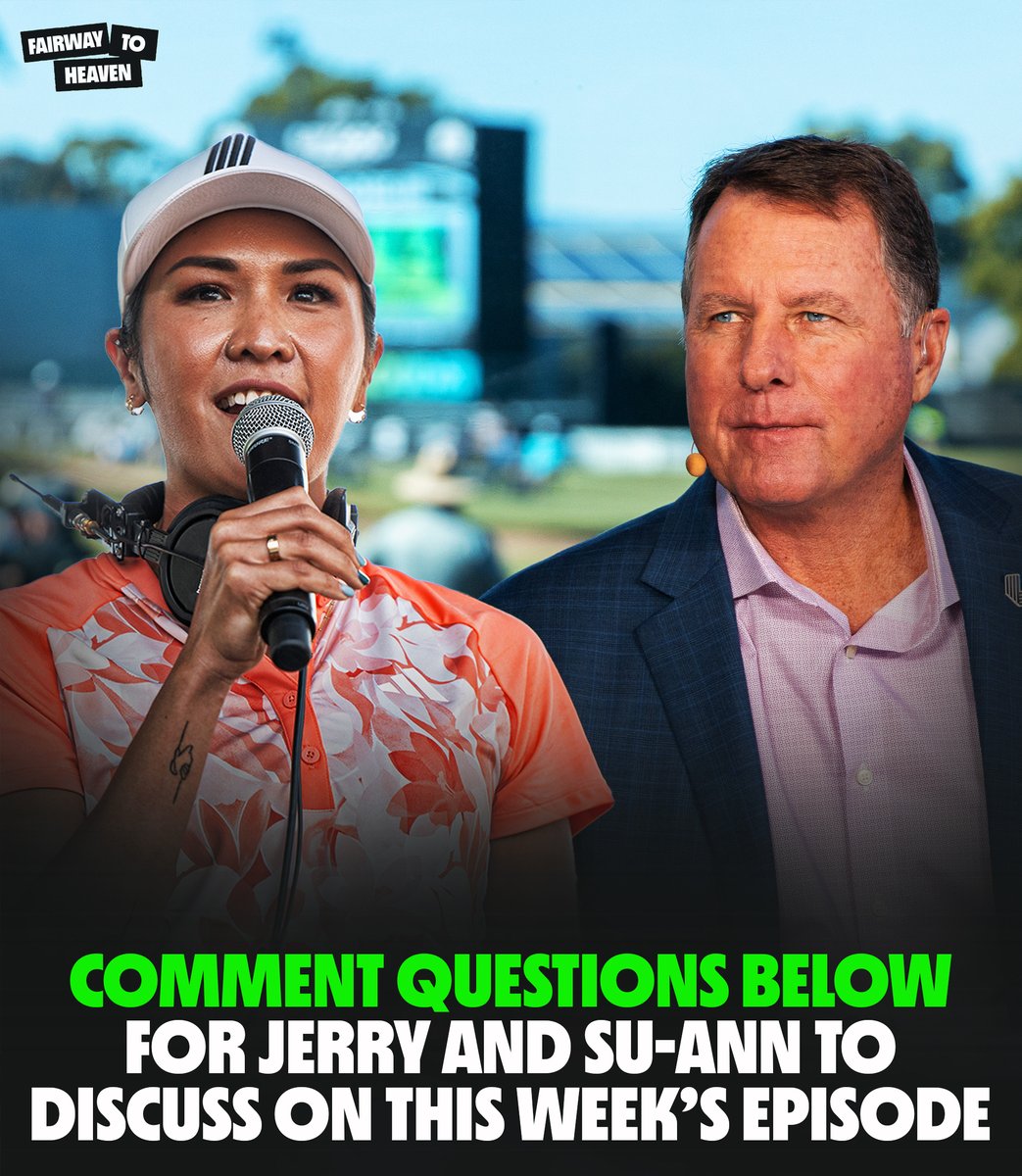 Comment below for a chance to have your question discussed on this week's episode! 

@SuAnnHeng | @JerryFoltzGolf