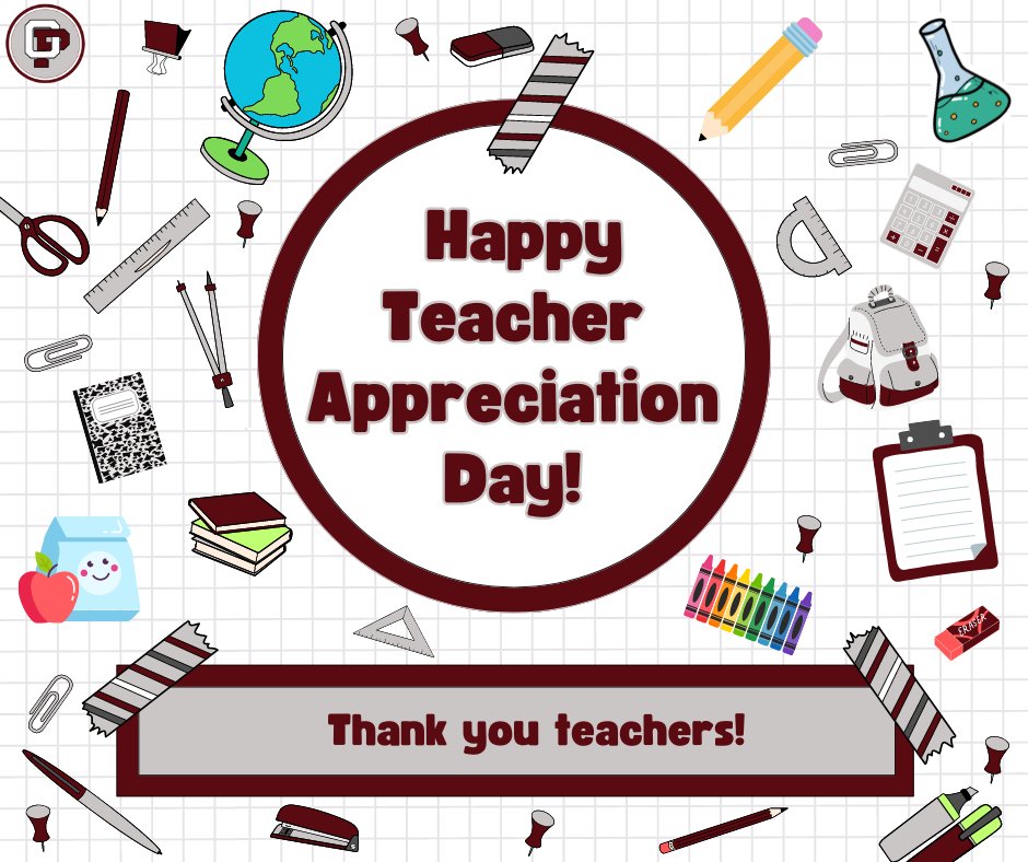 Today, Tuesday, May 7, 2024, is Teacher Appreciation Day.  Our <a href="/OPSchools/">Orchard Park CSD</a> teachers do incredible work every day to inspire, educate, and guide our students. Thank you!