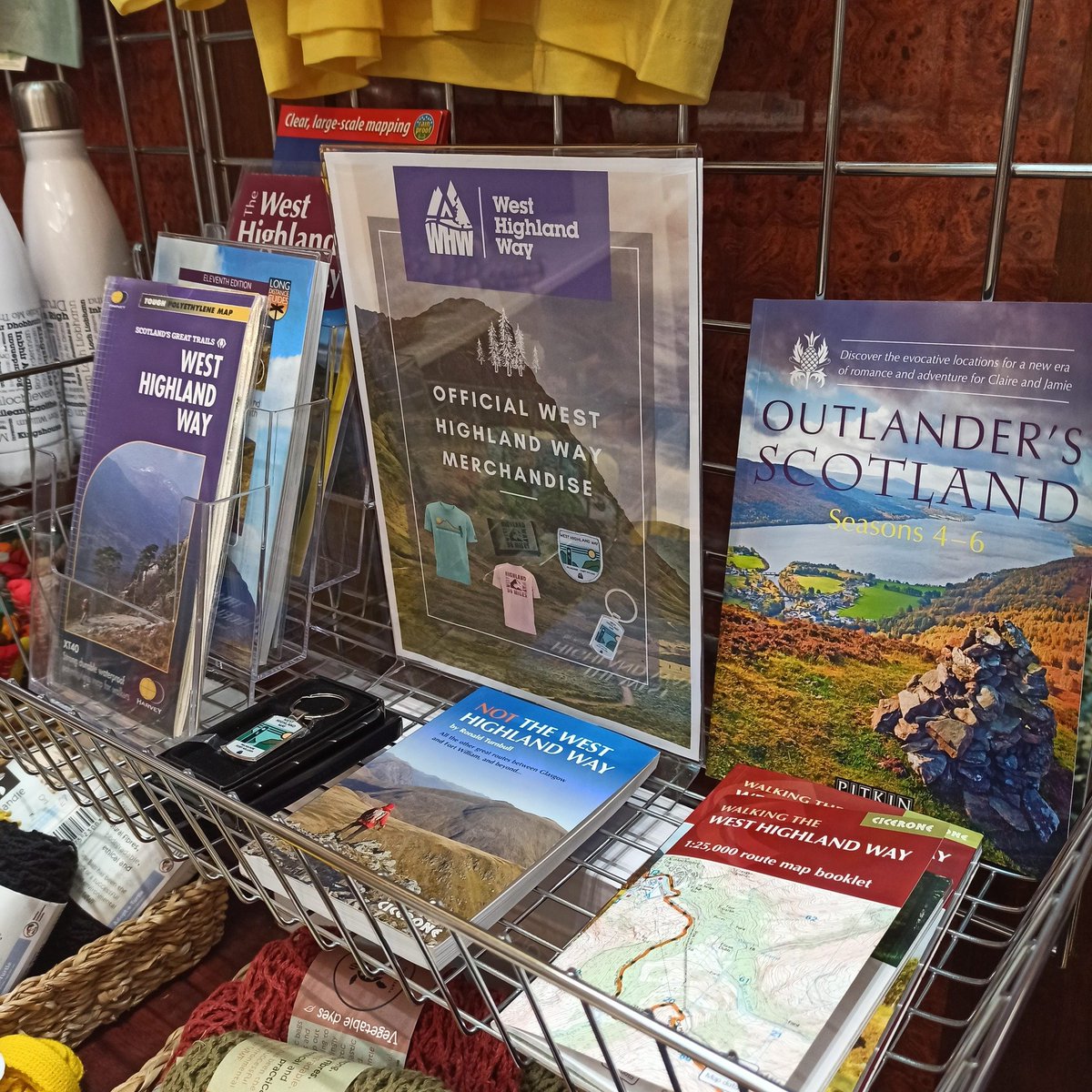 We have all your West Highland Way merch at Gavin's Mill. T-shirts, water bottles, enamel mugs, and hats for all weather! Get your passport here, and make sure to get it stamped. And if you need guide books - we have them too! #westhighlandway #WHW @official_whw