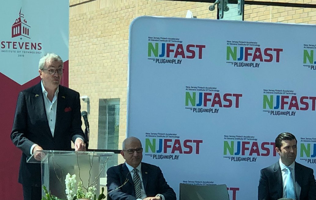 Bravo on the new Fintech Accelerator launched by @GovMurphy, @NJEDATech and @FollowStevens! In partnership with @Prudential and @PlugandPlayTC , it will serve as a hub for financial technology and insurance #tech #startups. Thanks to great leadership by NJEDA CEO…