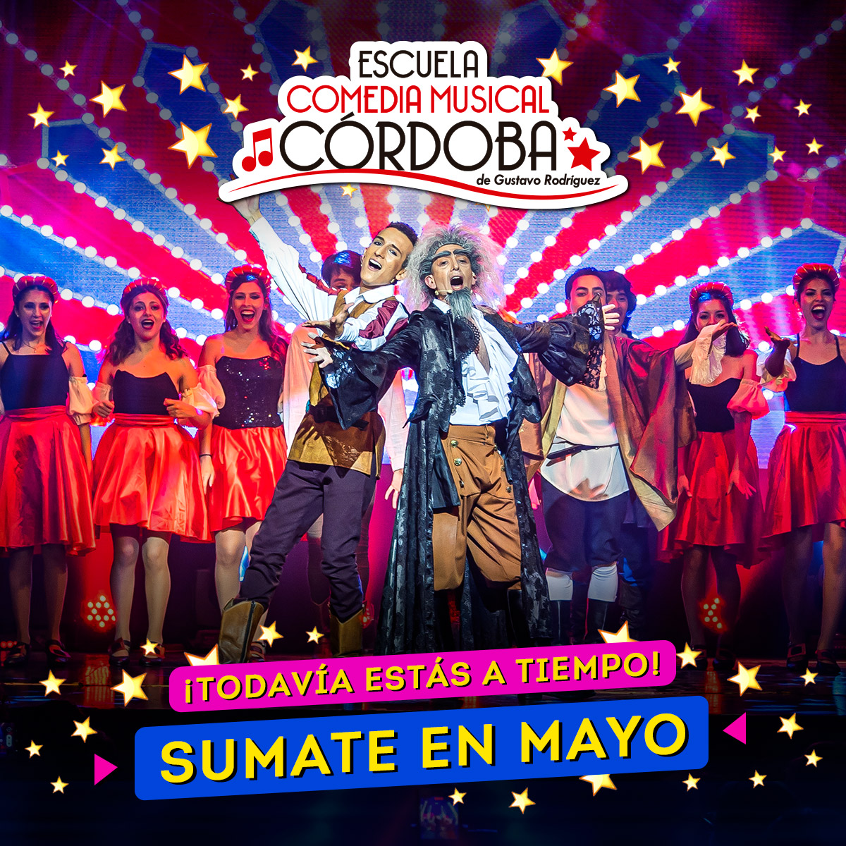 CBAMusical's tweet photo. ⭐️ Ingresá en mayo!! Nuevos cupos disponibles!! #Ciclo2024
🪘 Estudiá canto, baile y actuación! Todas las edades y niveles!!
📌 Inscribite en la web o al 0351 15-268-4298 y te pasamos la info!
👉https://t.co/g5ODRIOamG https://t.co/veei7As5PH