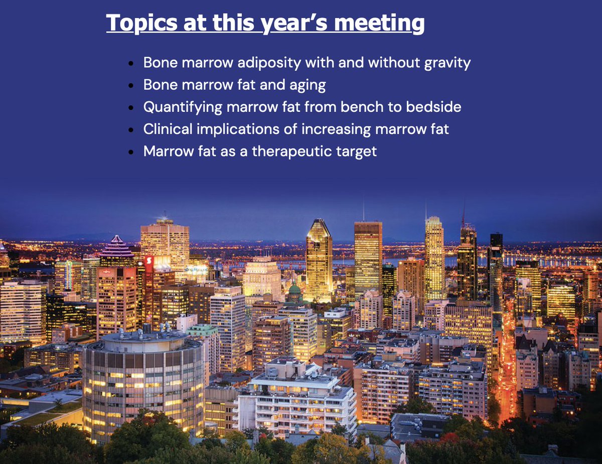 Submit your abstract for #BMA2024 in Montreal, Canada!
Abstract submission deadline: 15th May!

You have the option to attend our meeting in person or virtually

Visit our website for further info
bma-society.org/bma-2024/

<a href="/DrGustavoDuque/">Gustavo Duque</a> @eerden1970 <a href="/IFMRSGlobal/">IFMRS</a> <a href="/ECTS_soc/">ECTS</a> <a href="/ASBMR/">ASBMR</a>