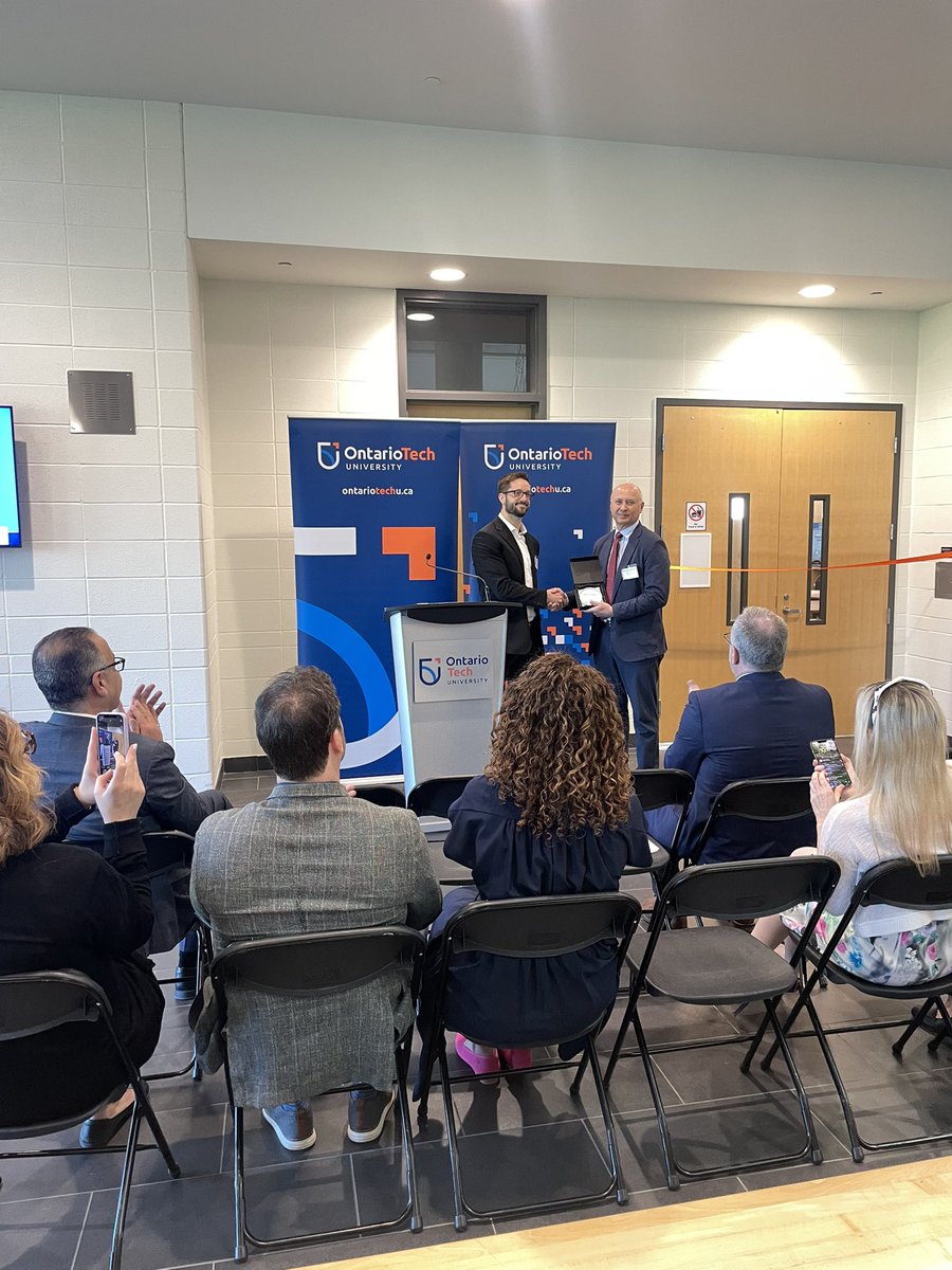 Pleased to unveil the @Bruce_Power Thermalhydraulics Laboratory @ontariotech_u. I want to thank Michael Rencheck and his entire team for providing state of the art facilities that will ensure we are on the cutting edge of nuclear industry needs. Key to our net-zero future.