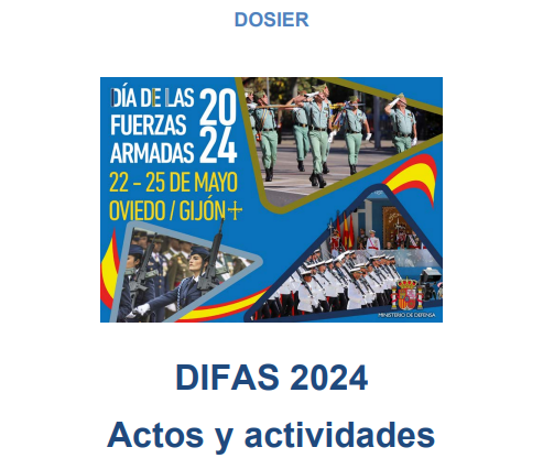 Ya tenéis disponible el Dossier de los Actos y Actividades del Día de las #FuerzasArmadas #FFAA #DIFAS24 #DIFAS2024, que se celebrará en las ciudades de #Oviedo y #Gijón, donde #LaLegión tendrá su destacada participación. Enlace de descarga: realhermandad.es/wp-content/upl…