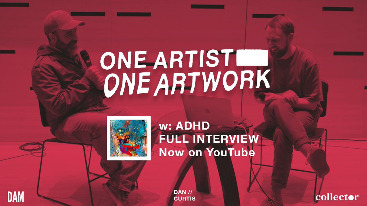 ✨LIVE!✨ My *full* interview with @adhd143 from NYC is now available on YouTube (reupload as my live stream got rugged last week🥲) Recorded at the Lincoln Centre, as part of the @ColumbiaDSL 'Decentralised Futures' festival. Enjoy! And let me know you favourite bit 🔥 🔗👇