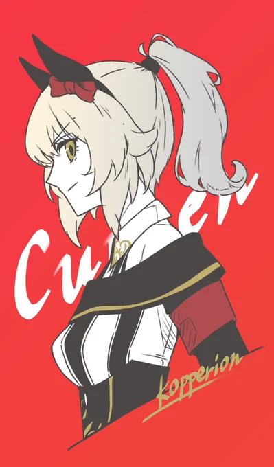 カッコイイの求道者になったカレンチャン…だってカレンチャンは本質的にはイケメンだから。#ウマ娘 