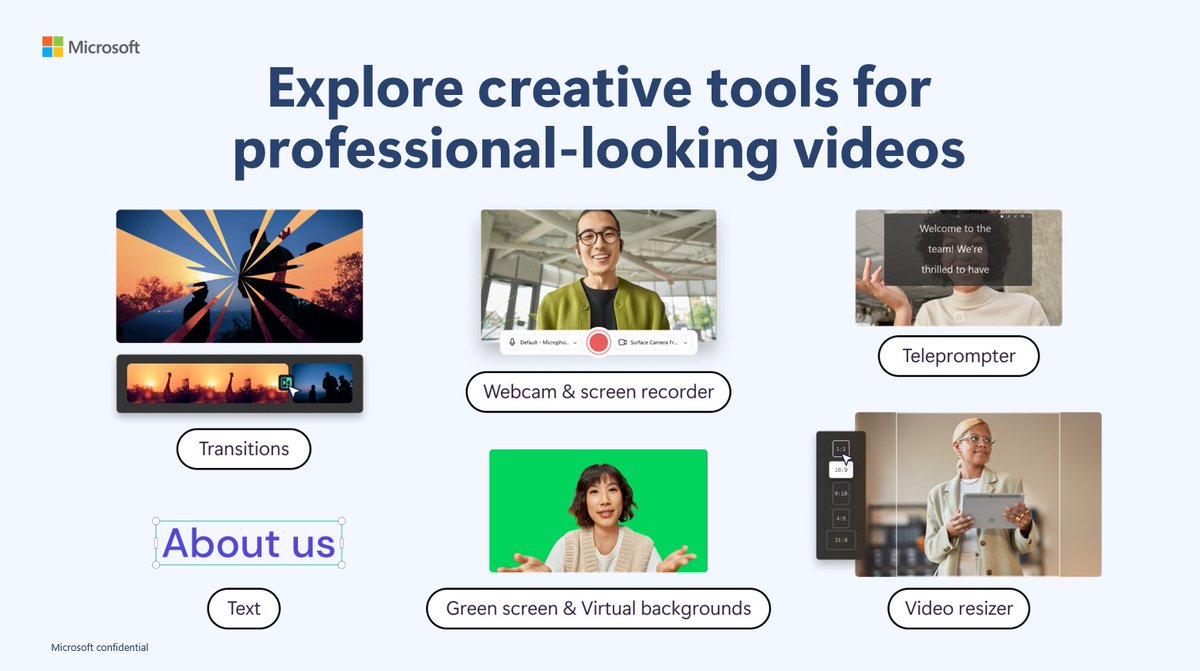 Clipchamp is coming to Educators and Students! Just announced today, this amazing video tool is coming to A3 and A5 customers in June. Unlock creativity with @Clipchamp 📽️ Details at the blog: techcommunity.microsoft.com/t5/education-b… #edtech #MIEExpert #MicrosoftEDU