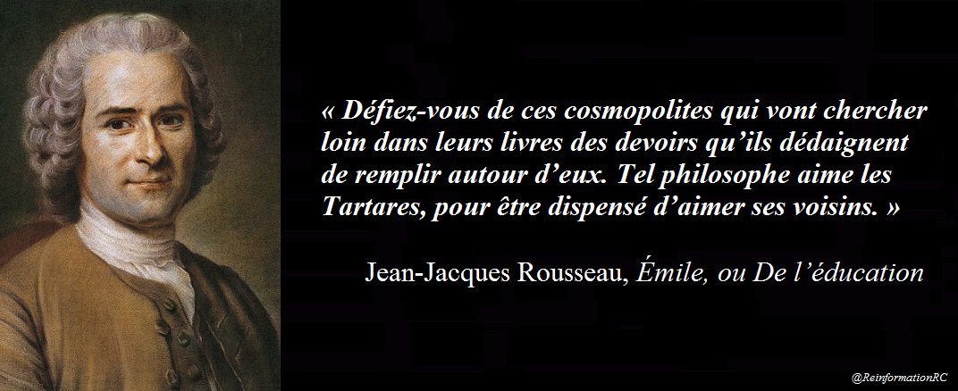 Jean-Jacques Rousseau avait merveilleusement résumé l'état d'esprit de la gauche : ce sont des gens qui aiment les autres, mais détestent les leurs.

On le voit dans cette campagne des Européennes : Glucksmann défend les Ouïghours, LFI les Palestiniens et Renaissance les…