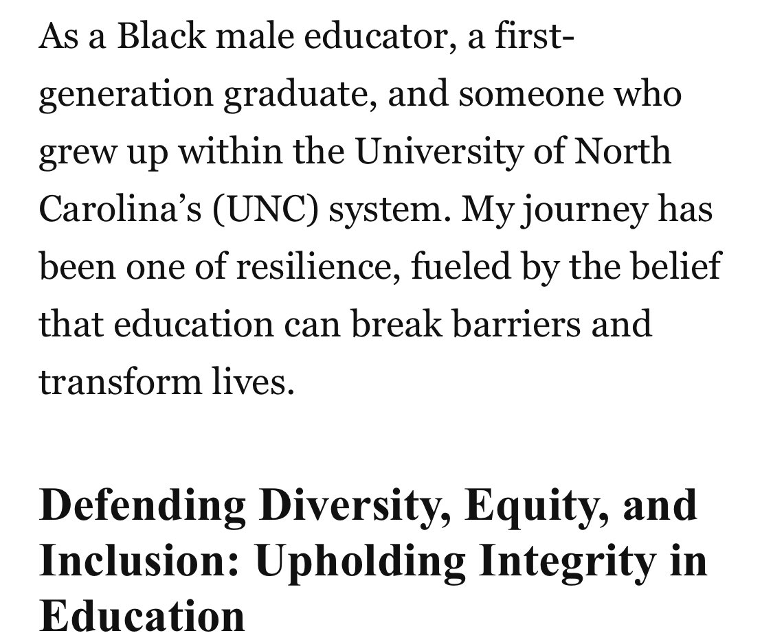 DEI is imperative to protecting the Black male educators we need. 💯

Major shoutout to my cousin and fellow Black male educator @ScholarSquire . 

🔗 theblackwallsttimes.com/2024/04/19/dei…

Go check out the article and @TheBWSTimes 

#DEI #Blackteachers #TitleI #education