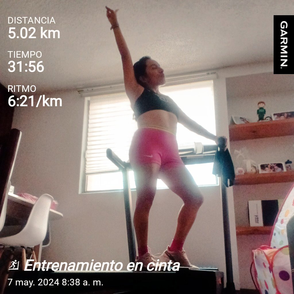 Cómo ya me dijeron q sin foto no cuenta, aquí está mi evidencia de hoy xD #garmin #beatyesterday #BuenosDiasATodos