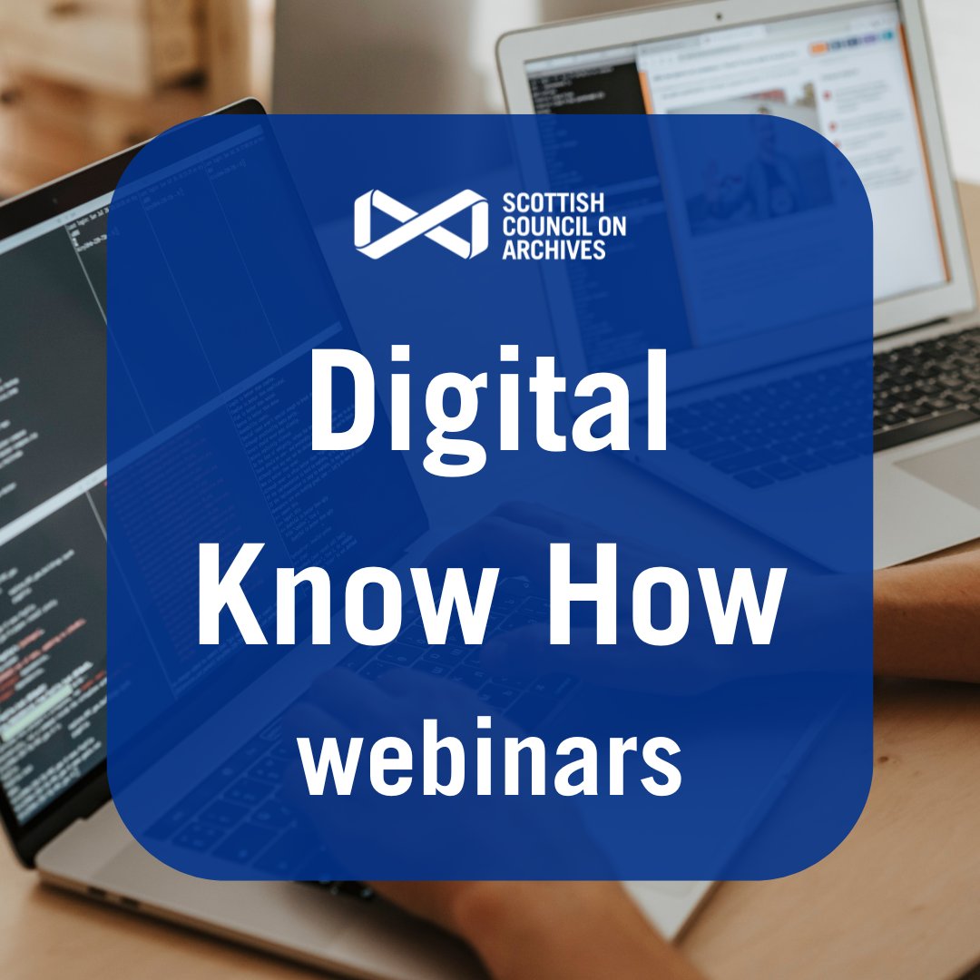 Do you want to learn how to save, edit and preserve digital sound files? Then join our free Digital Know Webinars. To book a free spot head to Eventbrite: eventbrite.co.uk/cc/digital-kno…