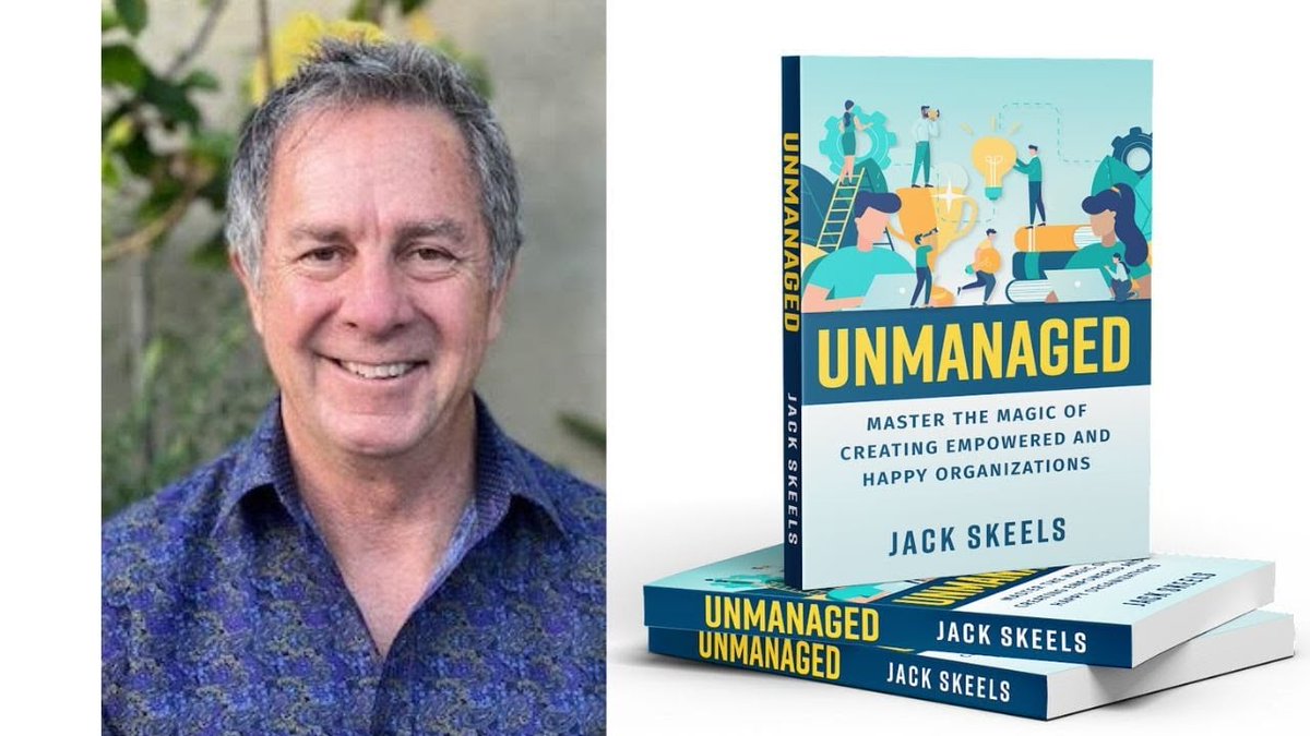 Tomorrow, May 8 at 11AM! Learn the techniques of 'Unmanaging' to unlock the potential of both teams and individuals and boost metrics such as inclusion, culture, innovation, and productivity in this FREE webinar with author Jack Skeels. Visit bit.ly/4do7kiG to register!