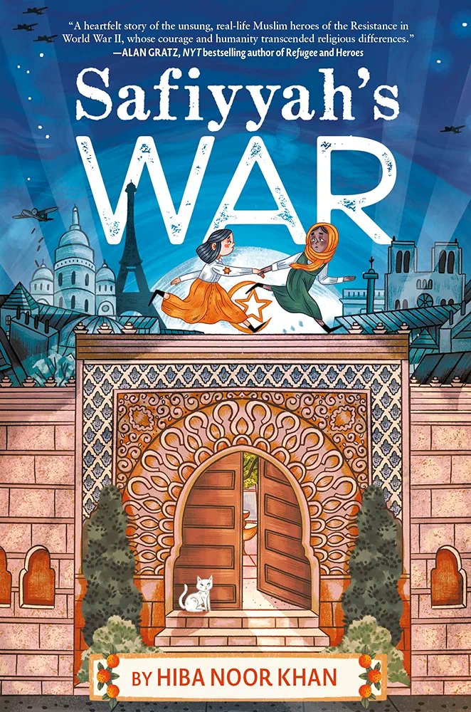 Congratulations @HibaNoorKhan1 SAFIYYAH'S WAR pubs today here in the U.S., with three starred reviews! ‼️👏🏼♥️ Historical fiction! Set in Paris! Compelling story, memorable characters! So much to LOVE! Proud to have this amazing book on the @AllidaBooks list.