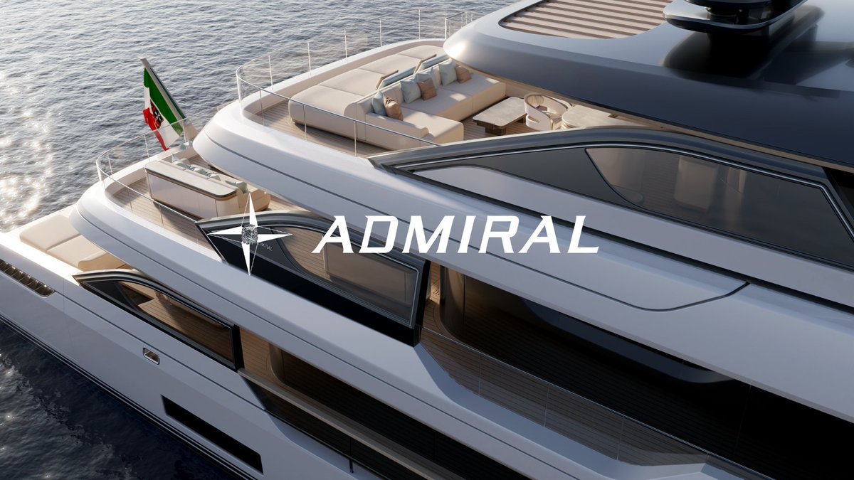 The Italian Sea Group announces the sale of the fifth Admiral 50 metres C.617 of the “semi-custom” series. The yacht will navigate the waters of the Gulf (UAE). theitalianseagroup.com/fifth-admiral-…