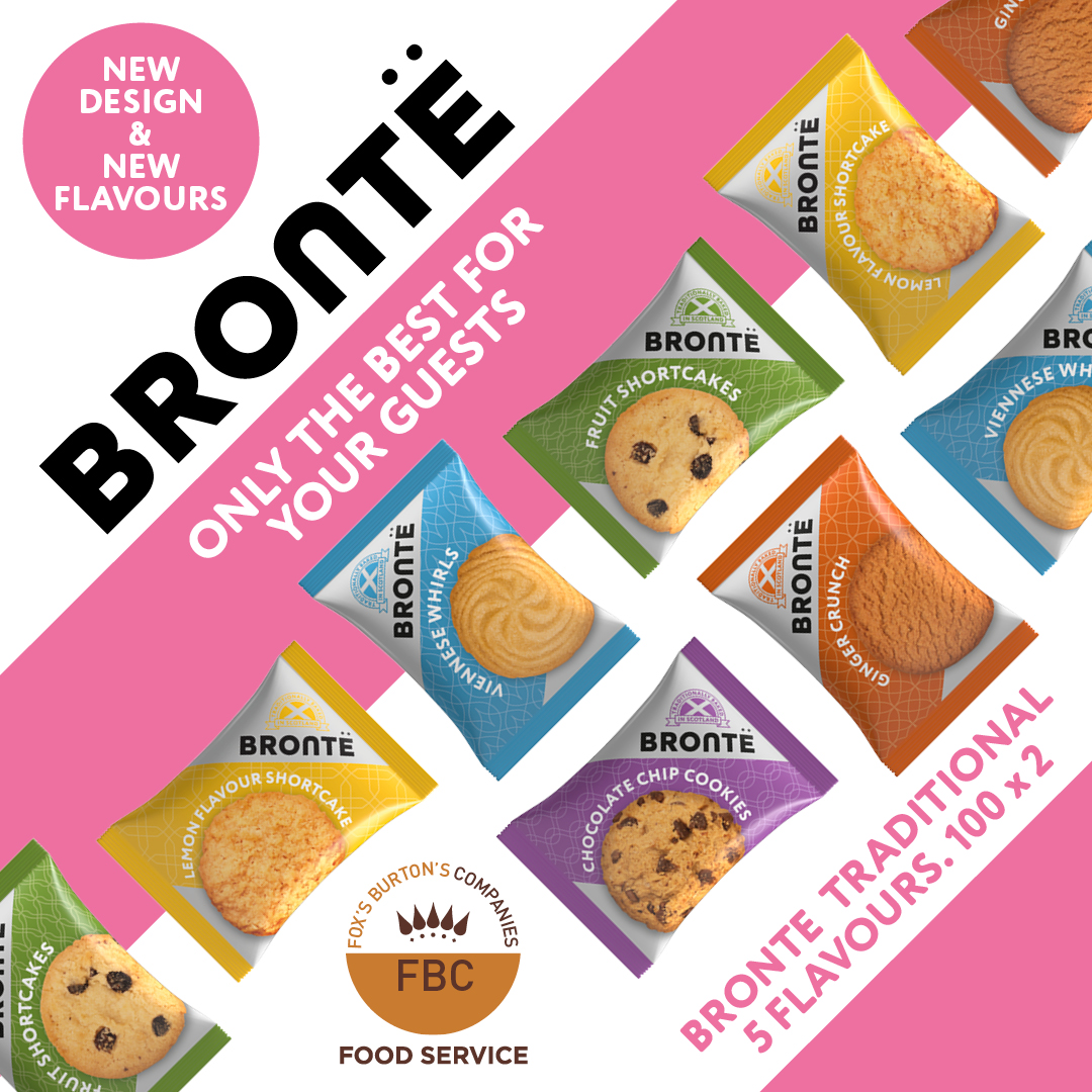 This best-selling Brontë Mini Pack includes 5 delicious, traditional favourites: Fruit Shortcake, Ginger Crunch, Viennese Whirl, Choc Chip Cookies and Lemon Shortcake.  

Great value for money! 

Where to buy 👉 ow.ly/cNh150QS98I

 #Foodservice #Hospitality #Catering