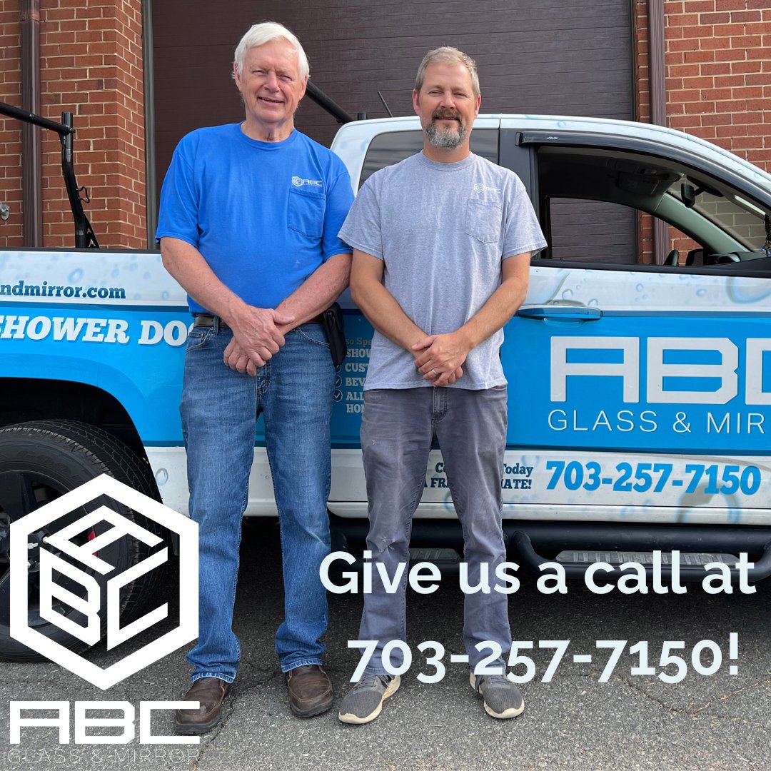 ABC Glass and Mirror is a family business that works tirelessly to give you the quality custom products and service you want. Our team of expert craftsmen will help get you started today. Call us at 703-257-7150!