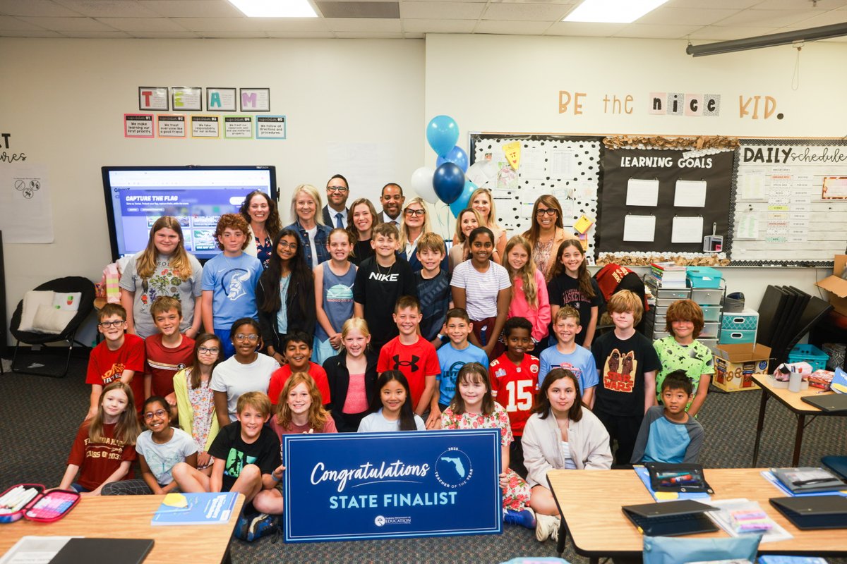 Sam Nelson is passionate in her belief that teaching is more than just loving children; it also includes sharing your expertise, knowledge and skill with your students. Teaching is an art.

Congratulations, Ms. Nelson, on being named a 2025 Florida Teacher of the Year Finalist!