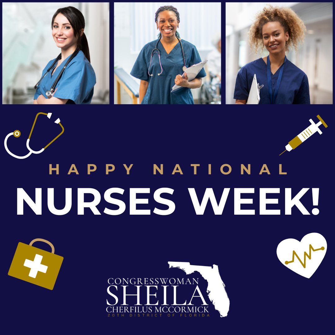 This #NationalNursesWeek, we honor nurses' tireless dedication, compassion, and resilience. Your unwavering commitment to healing and caring for our community shines brighter than ever. Thank you for your selflessness and bravery every day. 🩺💙