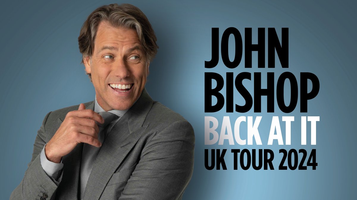 📣We have a limited number of single seat tickets available for @JohnBishop100! Grab yours now👉 bit.ly/3SRG3O3 📆 Sun 3 Nov 4:00pm & 8:00pm