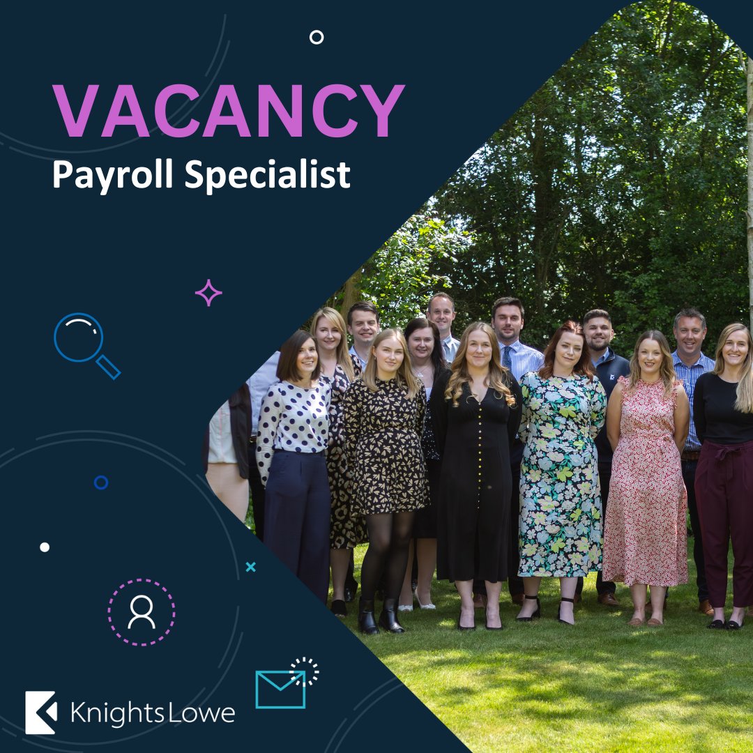 We are hiring a Payroll Specialist to join our growing bureau.

Our team are looking for a payroll specialist looking to take on their own portfolio.

Find out more about the role and apply now: bit.ly/4c2cLmZ

#Payroll #SuffolkJobs #NorfolkJobs