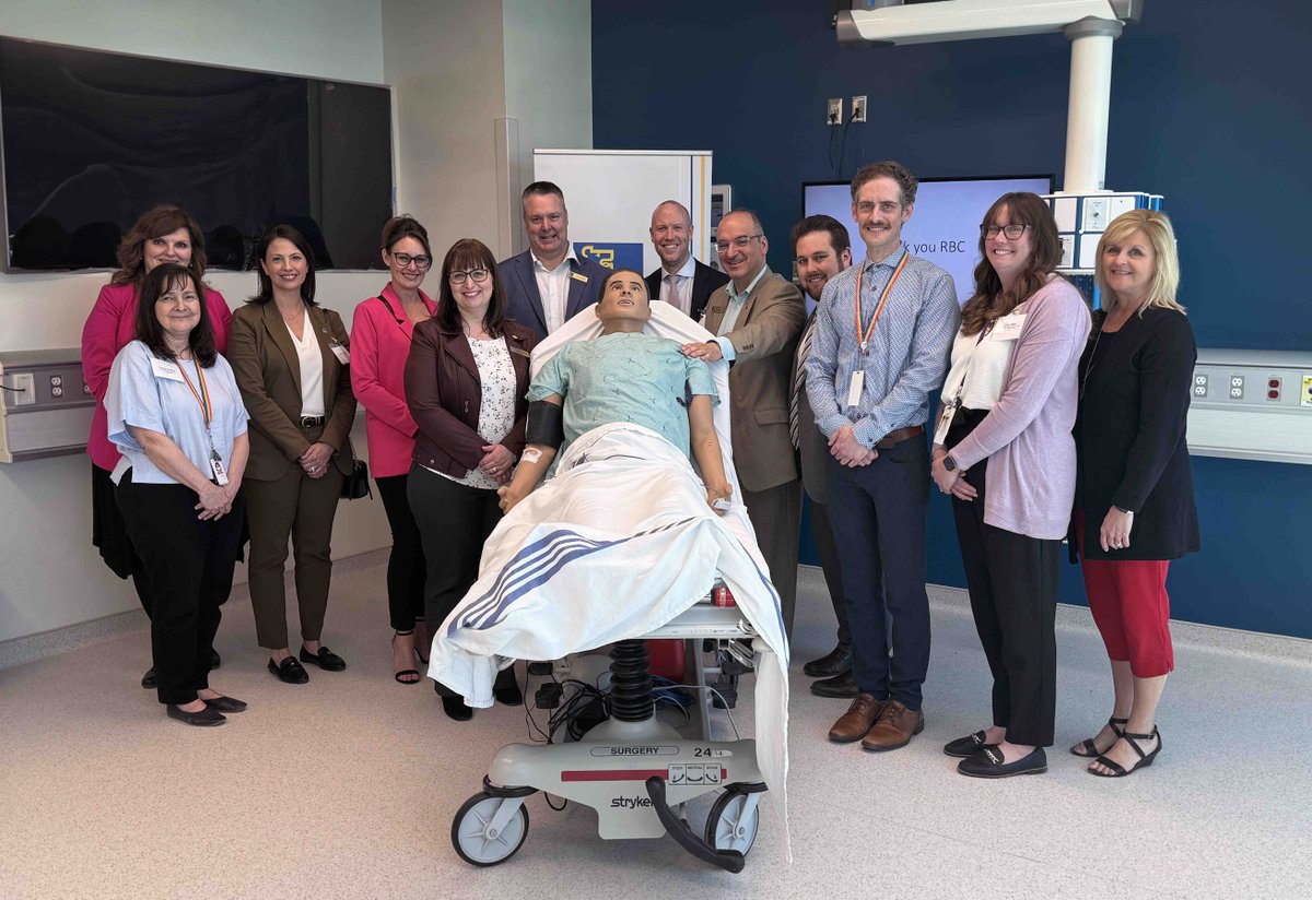 As National Nursing Week kicked off, our Foundation received a generous donation of $250,000 from RBC Foundation to enhance simulation training for nursesentering the workforce at Health Sciences North! Read more: ow.ly/JcaK50RyA6q