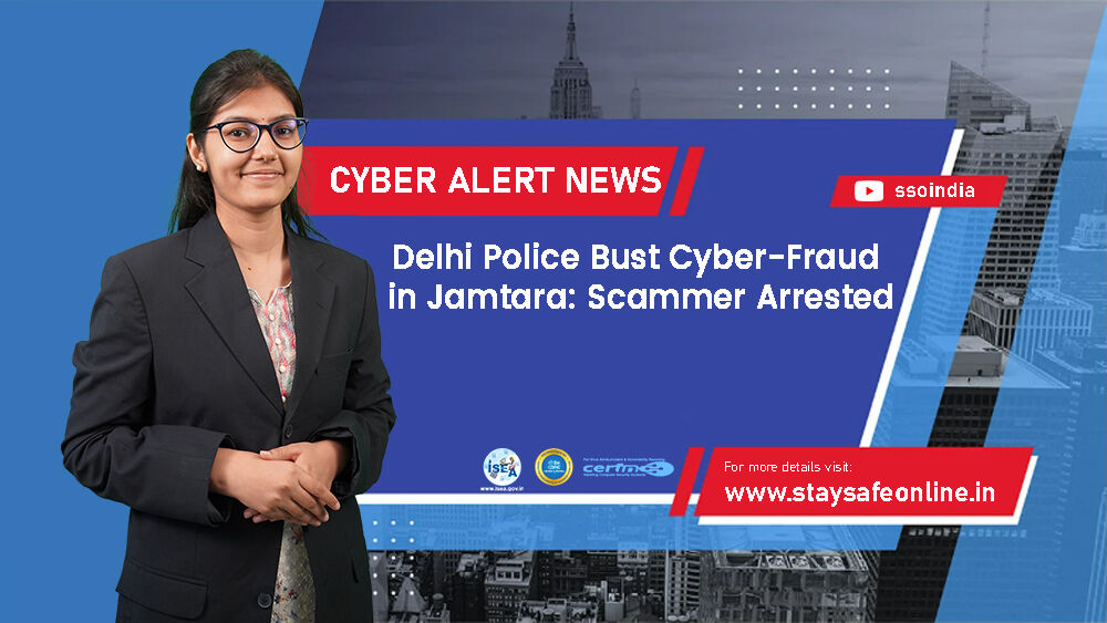 Delhi Police Bust Cyber-Fraud in Jamtara: Scammer Arrested #cyberalertnews youtu.be/ugcDEMLaVic #CyberCrimeAwareness #CyberCrimePrevention #StopCyberCrime #CyberSecurityAwareness #ReportCyberCrime #DigitalNaagrik