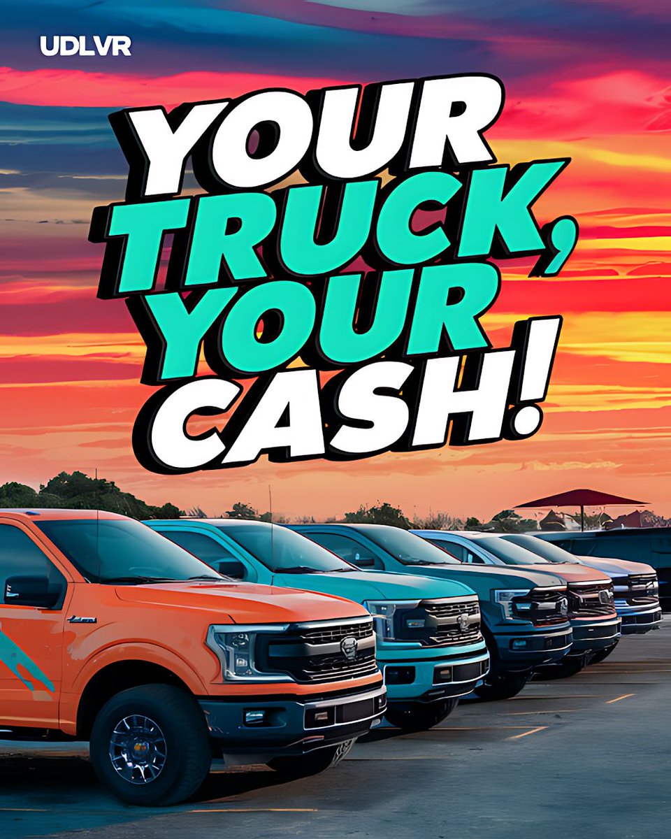 Turn your pickup into your paycheck! 🚚💸 Drive with uDLVR in Hampton Roads and discover how your truck can bring you more than just cargo—it can bring cash! #TruckLife #GigEconomy #EarnWhileYouDrive #ExtraIncome #FreelanceLife #uDLVR #HamptonRoads #ComingSoon
