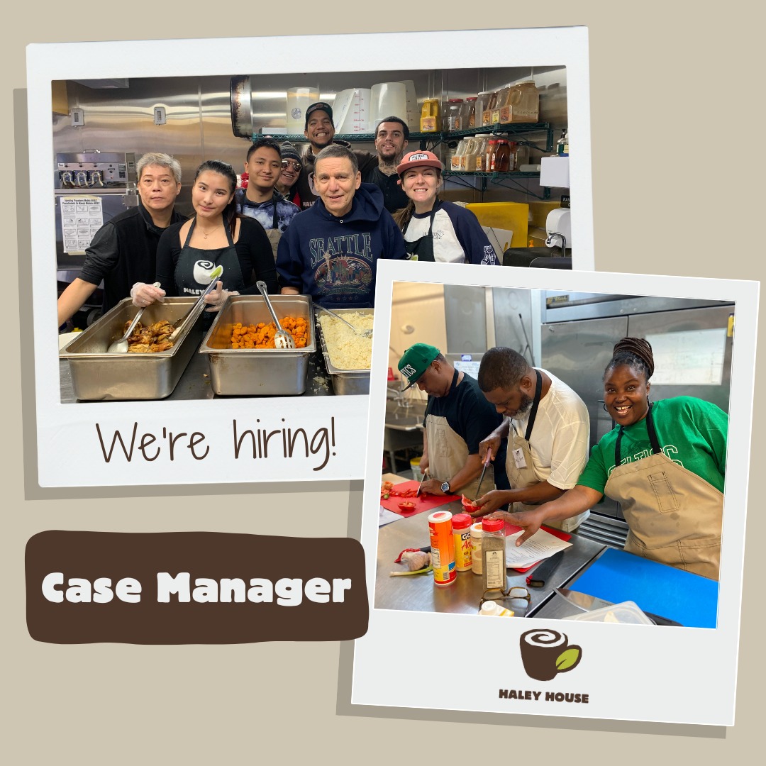 We're hiring! We're excited to add the role of Case Manager to our team in our efforts to expand the services we provide for our SRO housing residents and community of returning citizens. Apply at the link in our bio!

#HaleyHouse #FoodWithPurpose #PowerOfCommunity #BostonJobs