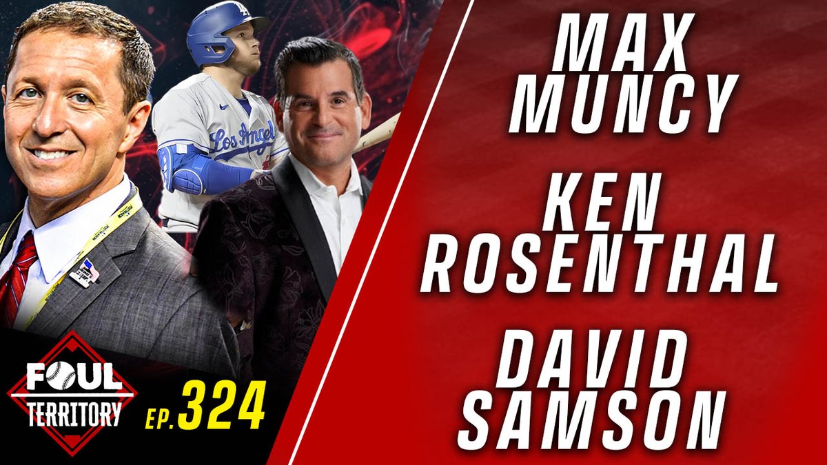 🚨 Today's Lineup 🚨 🎙️FT Senior Insider @Ken_Rosenthal 🎙️@Dodgers slugger @maxmuncy9 🎙️Former MLB Exec @DavidPSamson 1-3 PM on YouTube & Streaming on X! ▶️youtube.com/channel/UCakj1…