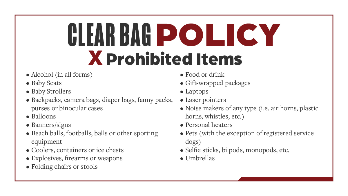 𝐅𝐘𝐈: If you're planning a trip to Norman this weekend to celebrate #OU2024, keep in mind the clear bag policy will be in effect for 𝐚𝐥𝐥 commencement ceremonies. Find all the information you need + all security protocols for ceremonies by visiting ou.edu/commencement.