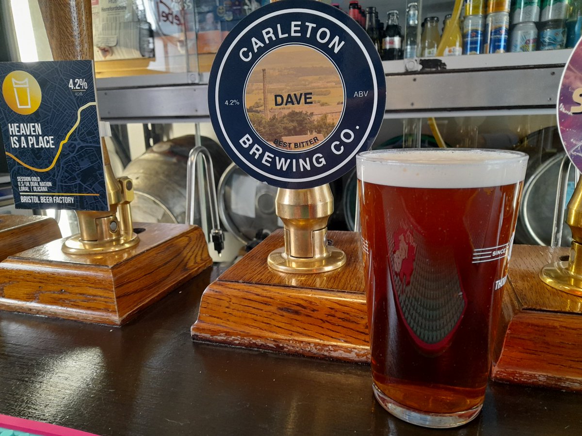 If you are going to make your first foray into the free trade it might as well be into the CAMRA Yorkshire pub of the year and a last 4 finalist for UK POTY. @SkiptonBeer