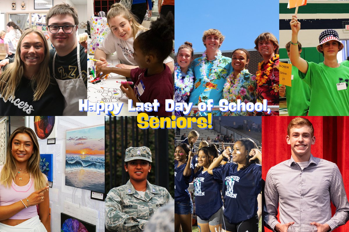 Today is the last day of school for Rockwood seniors. Thank you, seniors, for the positive impact you have made during your time in Rockwood. We are proud of you, and we can't wait to see how bright your futures will be! But, for now, enjoy the last day of school! #WeAreRockwood
