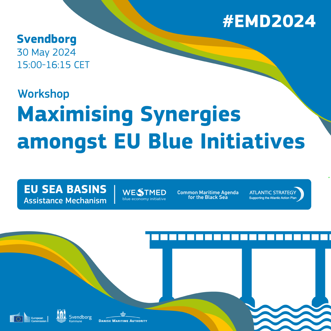 📢Limited seats! 64 people already signed up for this #EUSeaBasinStrategies workshop @EMD2024 Learn about synergies, cross-fertilization and future steps regarding common #maritime challenges in the #BlackSea, #Atlantic and Western #Mediterranean🌊 Info👉shorturl.at/jwAGX