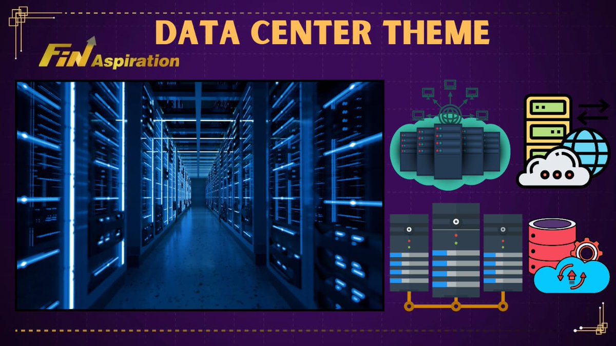 👉 Data Center Sector Has Huge Growth Opportunity in  India🇮🇳🌟

🌟 Every Intelligent Investors Must Know A list of 11 Stocks✨

👉 A Thread🧵👇

#stockmarketcrash #StockMarketindia #StockMarket 
#StockMarketNews #stockmarkets #investing 
#investment