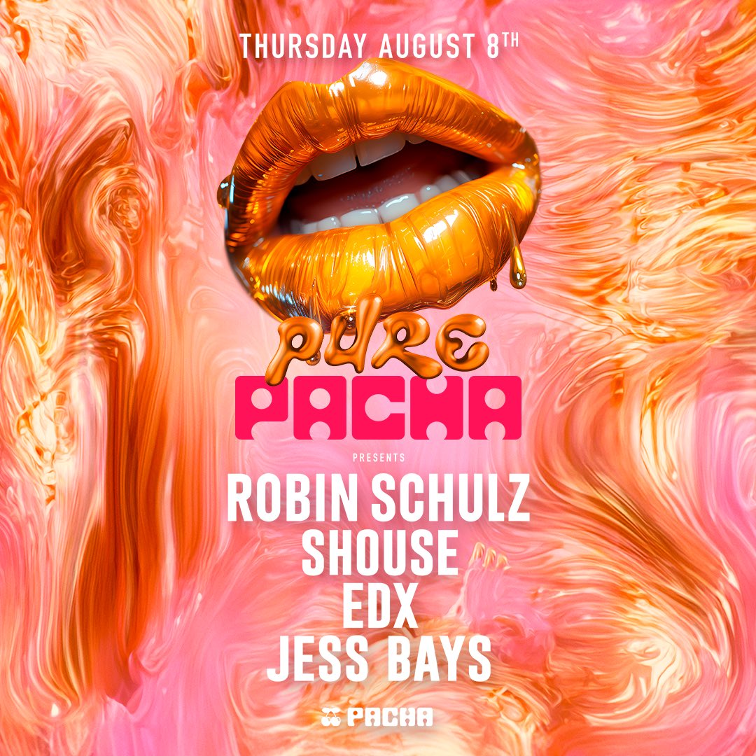 🍒 PURE PACHA x Robin Schulz 2024! 🍒 Feel so blessed to be joining this residency at one of the most iconic clubs in Ibiza.. @pacha! 🥹❤️ Catch me playing on 13th June (my birthday!) & 8th August along side some of my heroes! 🪩 Tickets at Pacha.com! 🍒