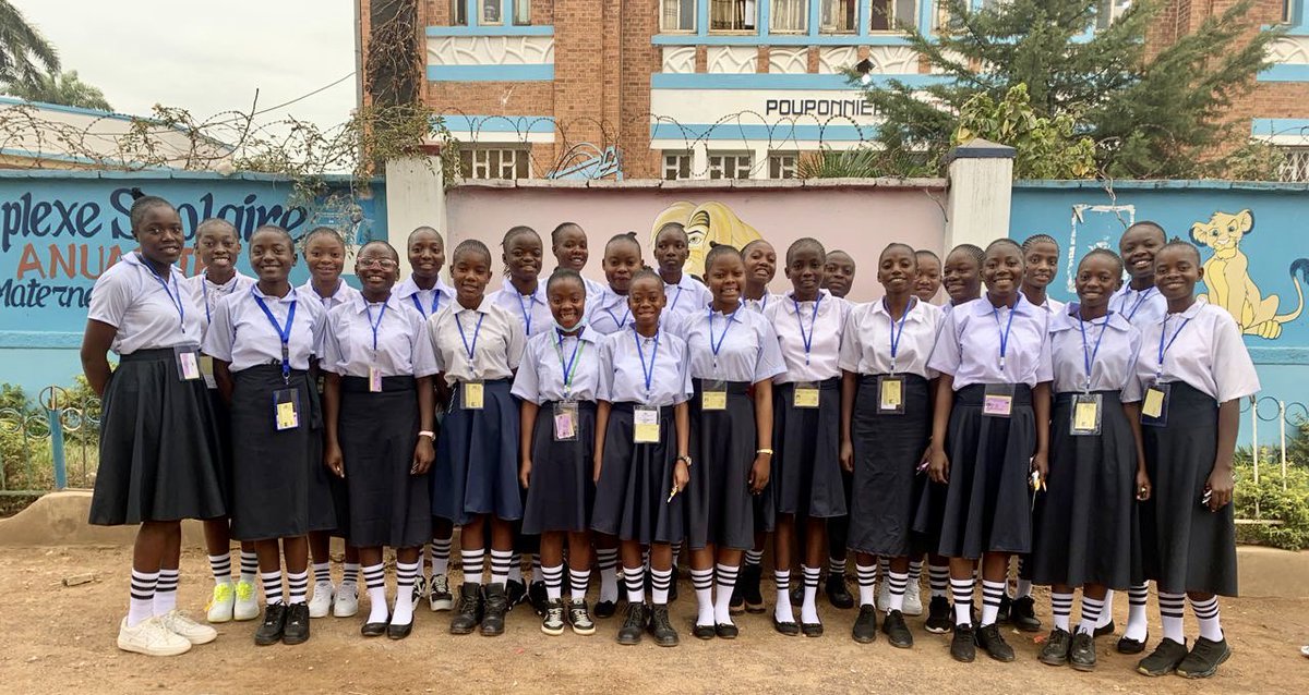 Our girls are ready and eager to put their knowledge to the test and sit their national exams! We know you’ll do great- GOOD LUCK!! @MalaikaDRC @Noellacc