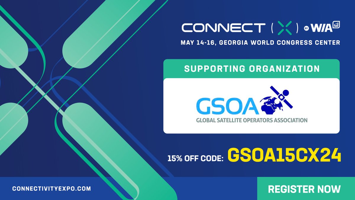 🚀🛰🌍Meet the industry leaders at #ConnectX24. Get industry insights, technological advancements, and global strategies shaping the telecommunications landscape. Register now using the code GSOA15CX24 to secure discount.hubs.la/Q02m_kVB0
#innovation #collaboration