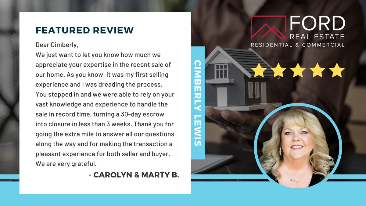 Another great review for Cimberly Lewis! 😊⭐Contact her today at 541-646-4505! #ClientReview #5Stars