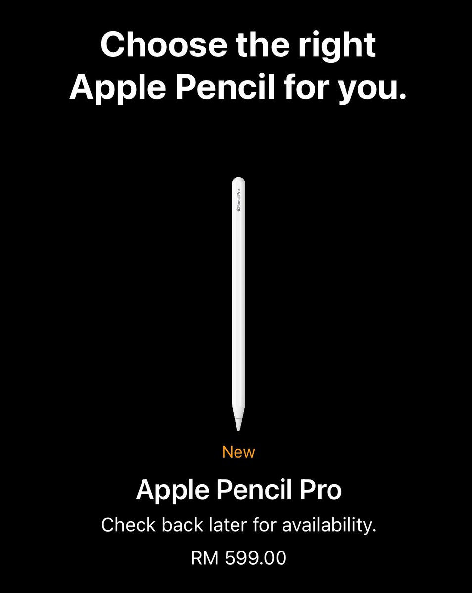 A RM600 pencil. Not just a pencil, it’s a pro pencil.