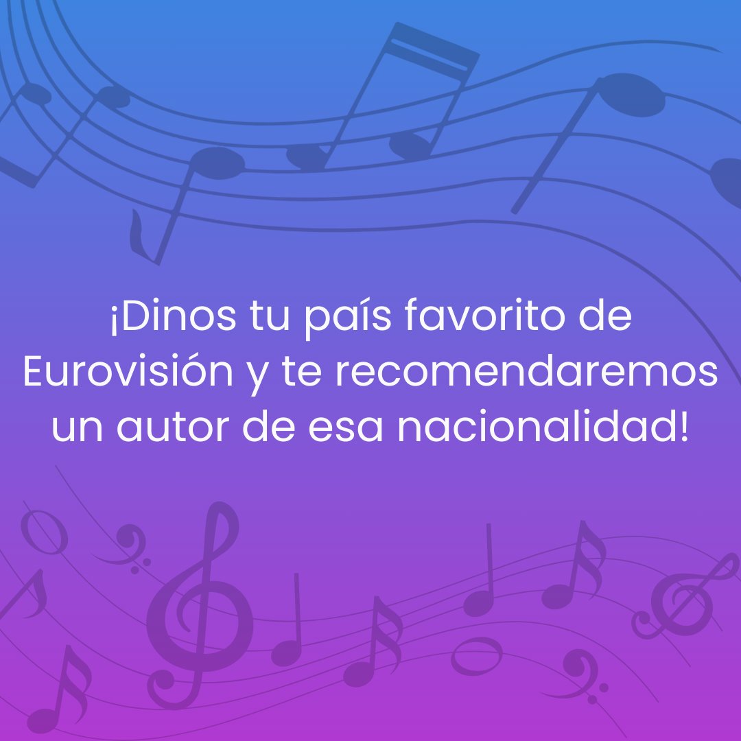 Este fin de semana es la final de #Eurovision2024 y sabemos que muchos de vosotros ya tenéis a vuestros favoritos 😉 Comenta aquí y recibe una sugerencia de autor/a de nuestra parte 😊 #recomendaciones #penguinaudio