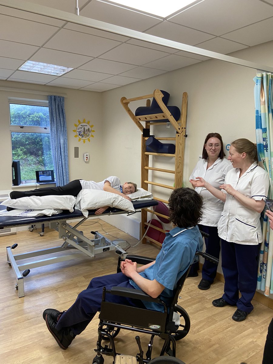 First up… Physiotherapy Week!

A focus today on optimising our positioning and handling of patients and the benefits of this. 

#StrokeAwarenessMonth