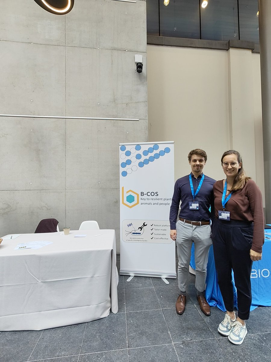 🧬 Meet us at Carbohydrate Bioengineering Meeting XV in Ghent, beautifully organized by @CSB_UGent! If you want to know more about our chitooligosaccharide platform and applications, come and visit our booth (we have gadgets! 🤓).

#CBM15 #CarbohydrateEngineering #Enzymes #Synbio