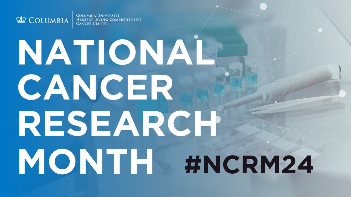 May is National Cancer Research Month! Everyday, the HICCC works to advance life saving #cancerresearch. We will be showcasing groundbreaking research in and out of the lab all month long. Follow along the national effort to show support for cancer research #NCRM24 @AACR