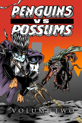 The @pvpcomic #ComicBook saga is available in print at @Fanbase_Press! #Penguins #Possums #PenguinsVsPossums #ChooseASide #Comics #CreatingFandoms #IndieComics #Comics fanbasepress.ecrater.com/p/27450754/pen…