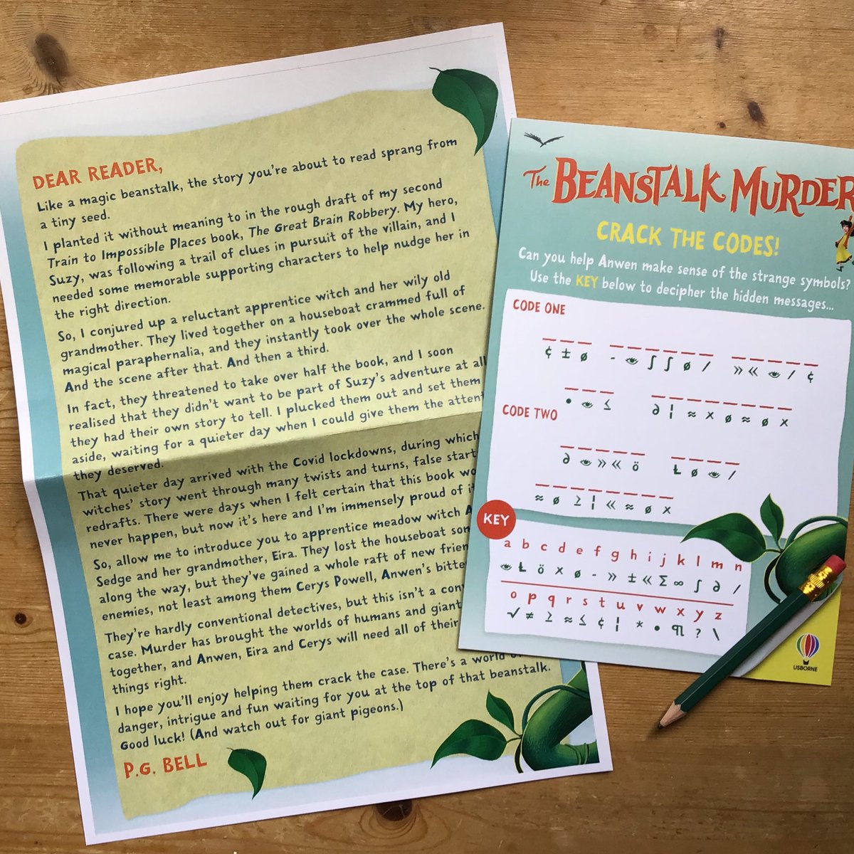 A mystery described as The BFG meets Murder Most Unladylike sounds pretty much perfect to me! Huge thanks to @JFeichtlbauer @Usborne for sending this fab proof of The Beanstalk Murder by @petergbell, which I am beyond excited to read! Out 01/08 for 9+ readers 🥰