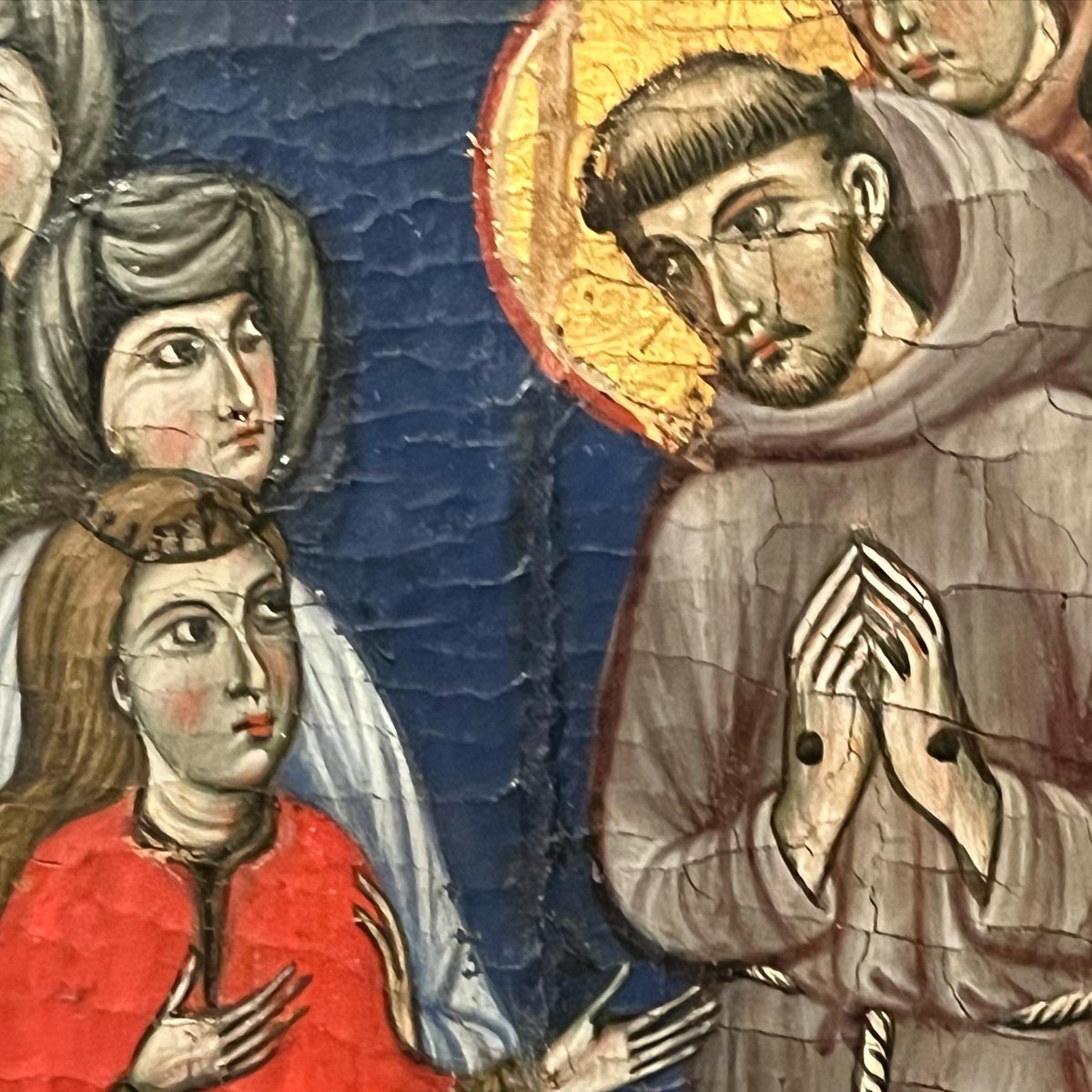 An immediate understanding - Saint Clare and Saint Francis. An incredible loan from Santa Chiara, Assisi, at the Master of Saint Francis exhibition in Perugia.